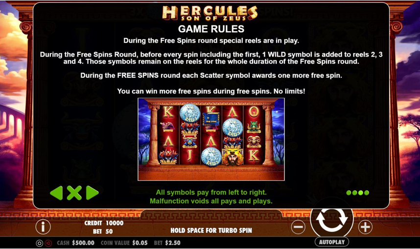 Zeus Respin Slot Free Games
