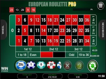 Number 23 Roulette